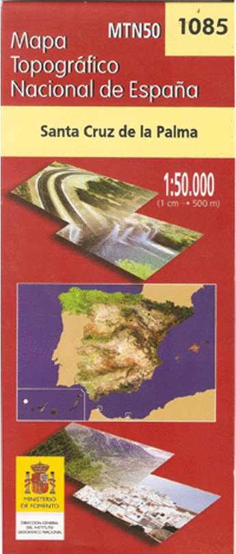 La Palma im Maßstab 1:50000