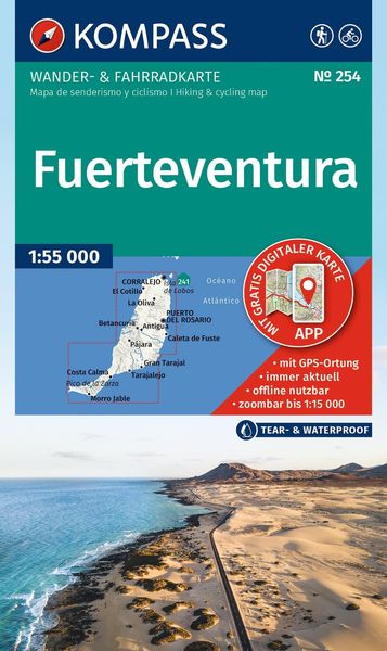 mapa fuerteventura