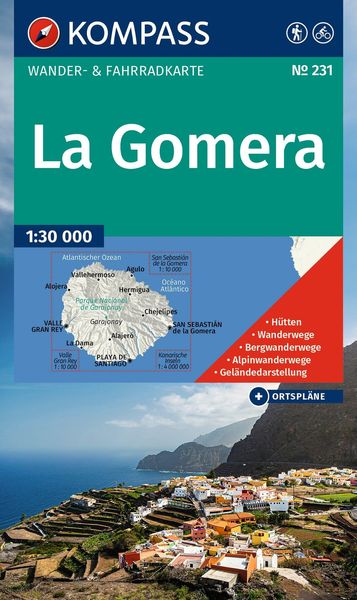 mapa Gomera