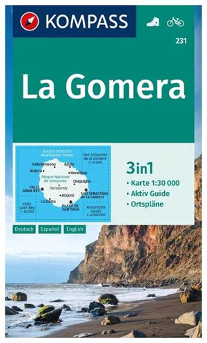 Landkarte La Gomera