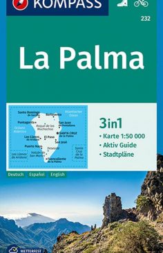La Palma, mapa Kompass 232