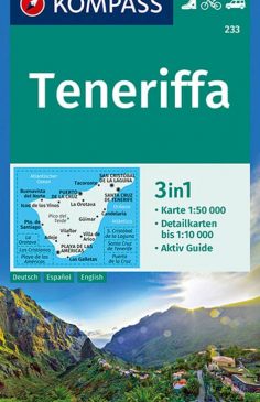 Tenerife, mapa Kompass 233