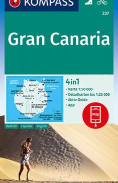 Gran Canaria, mapa Kompass 237