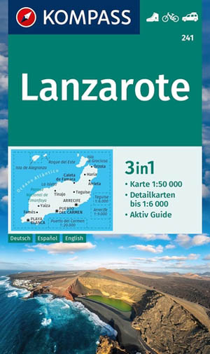 Lanzarote, Kompass-Karte wk241